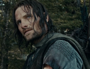 Aragorn λυπημένος